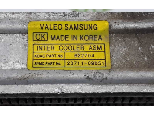 Интеркулер 2371109051, 2371109060 SsangYong Kyron