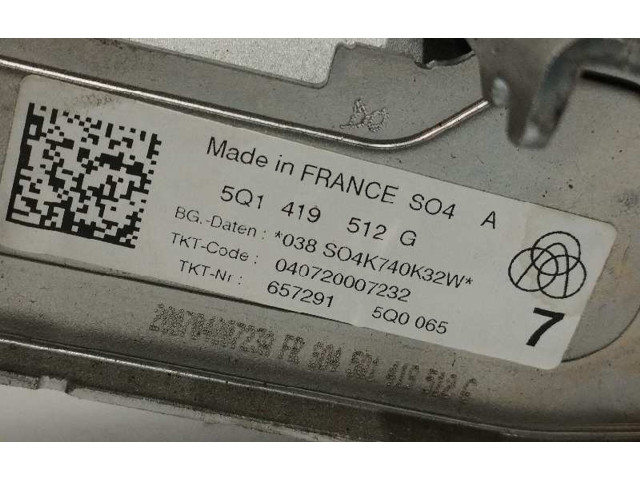 Ось рулевого колеса 5Q1419512G Audi Q3 F3