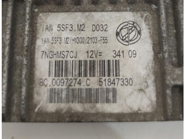 Řídící jednotka Fiat Punto Evo 2010