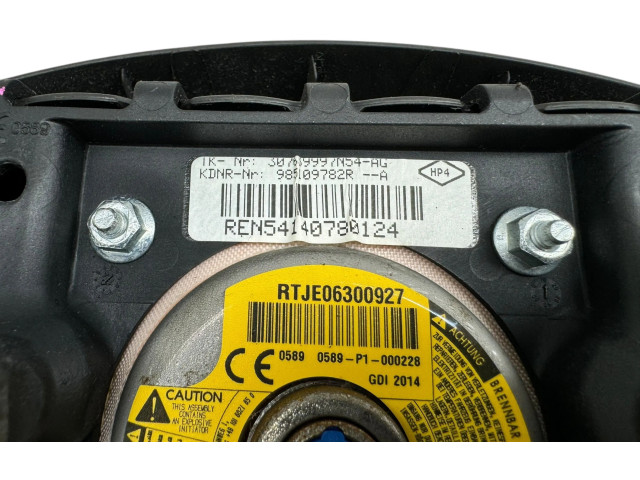 Подушка безопасности водителя 985109782R, RTJE06300927 Dacia Sandero