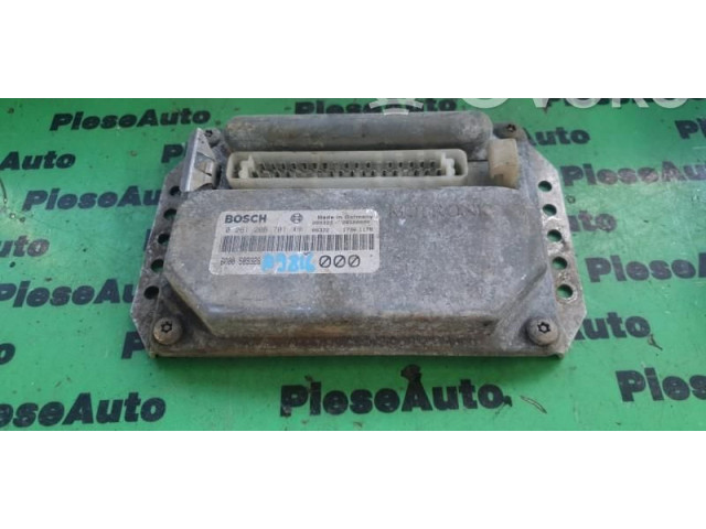 Блок управления двигателем Блок управления 0261206701, 6000589328. Dacia Nova