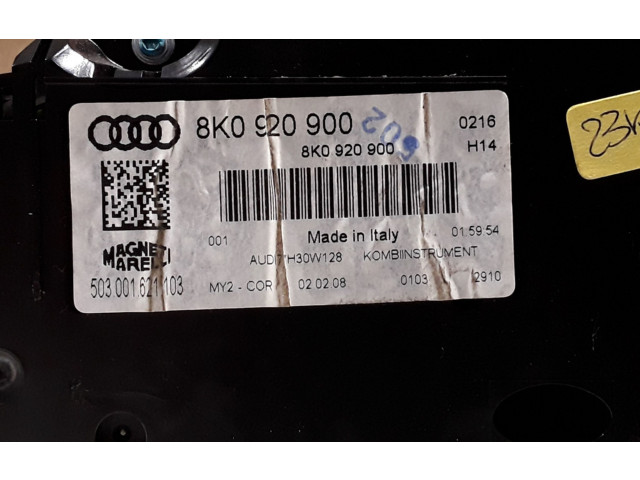Спидометр (приборный щиток) 8K0920900 Audi A4 S4 B8 8K