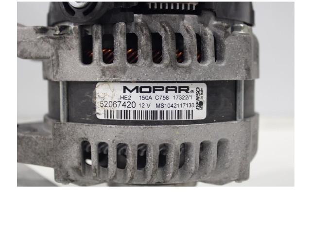 Генератор 52067420 Jeep Renegade