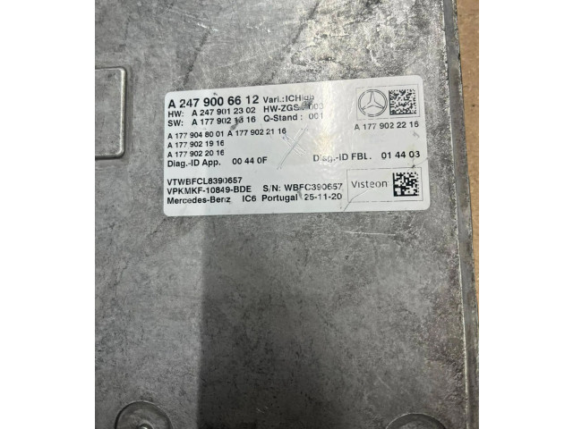 Блок управления A2479006612, A1779021916   Mercedes-Benz GLB x247