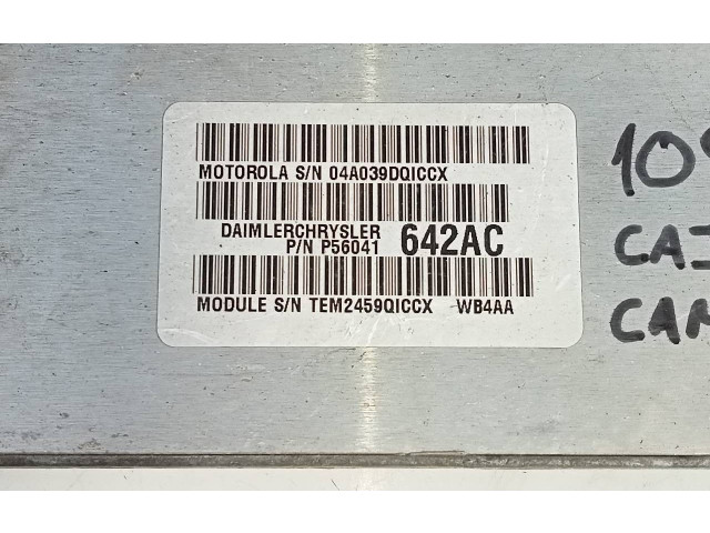 Блок управления коробкой передач P56041642AC, 04A039DQICCX   Jeep Grand Cherokee (WJ)