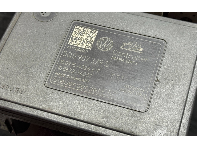 Блок АБС 5Q0907379S, 5Q0614517R   Audi  A3 S3 8V  2013 - 2019 года