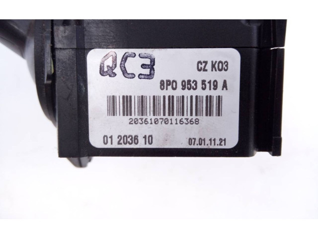 Ручка стеклоочистителей 8P0953519A, E2-A1-18-1 Audi A3 S3 8P