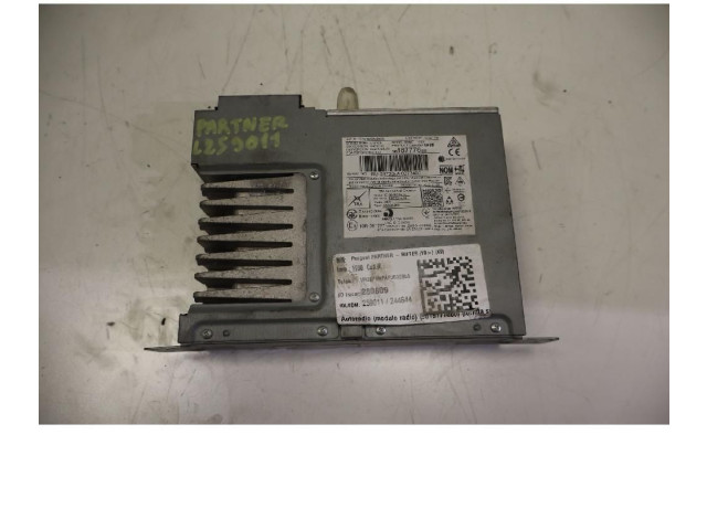 Радио/ проигрыватель CD/DVD / навигация 9818777680   Peugeot Partner III      