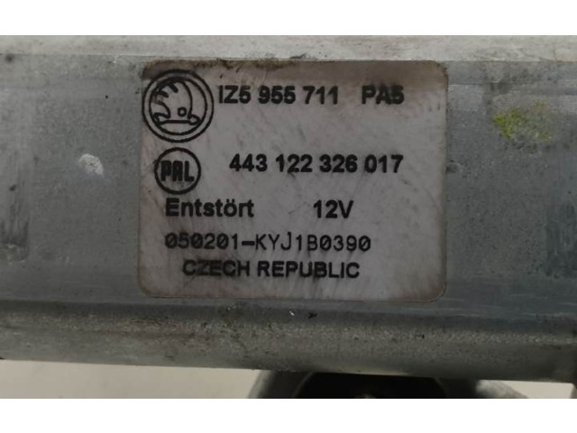 Моторчик заднего дворника 1Z5955711    Skoda Octavia Mk2 (1Z)