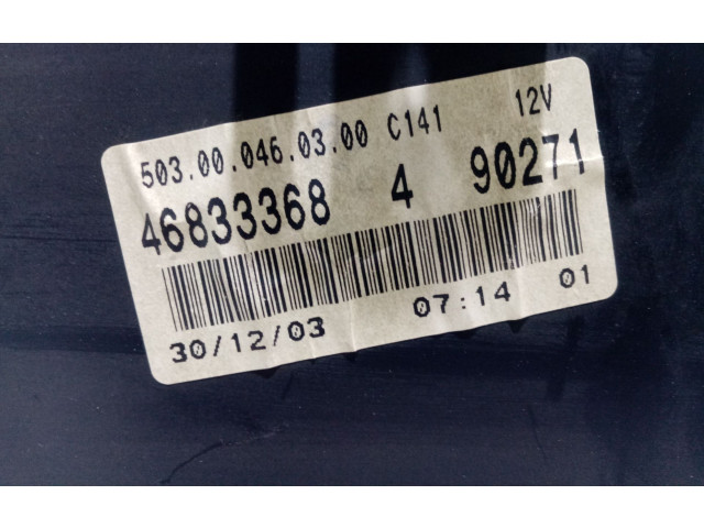 Přístrojová deska Fiat Punto Evo 55500046010