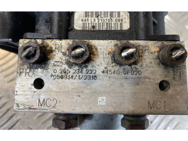 Блок АБС 445400F020, 05091412310   Toyota  Corolla Verso AR10  2004 - 2009 года