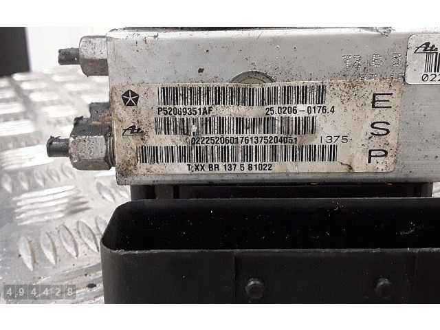 Блок АБС 00009332d1, 25092543033 Jeep Grand Cherokee (WK) 2005 - 2010 года