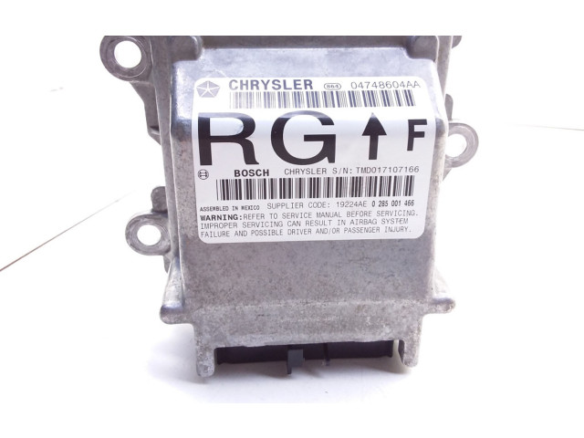 Блок подушек безопасности 04748604AA, 0285001466   Chrysler Voyager