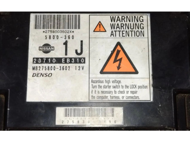 Řídící jednotka 2758003602X Nissan Navara