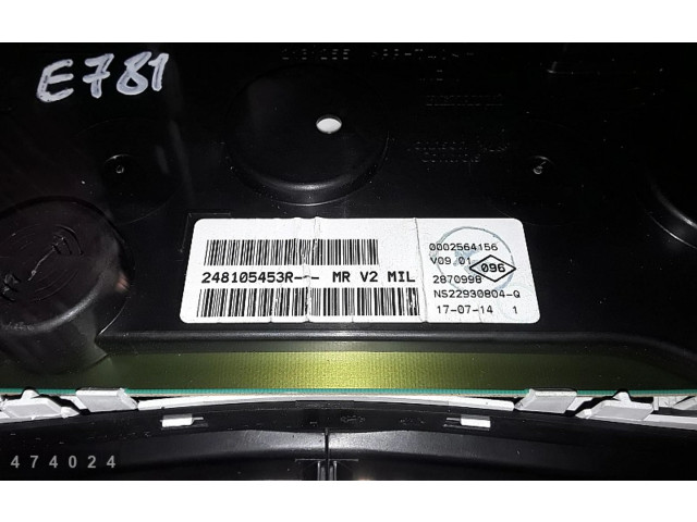 Přístrojová deska Renault Sandero II 2014 248105453R