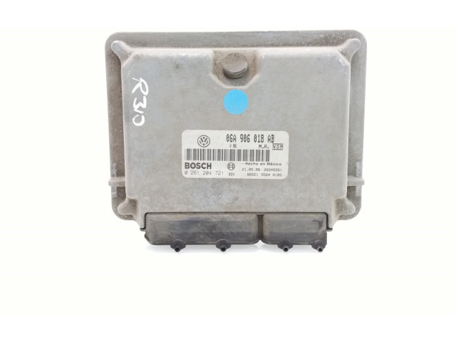 Блок управления двигателя 06A906018AB, 0261204721   Volkswagen New Beetle