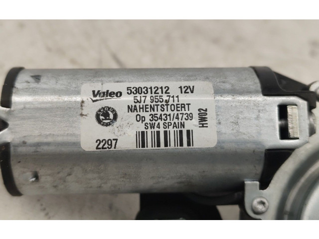 Моторчик заднего дворника 53031212, 5J795571 Skoda Fabia Mk2 (5J)