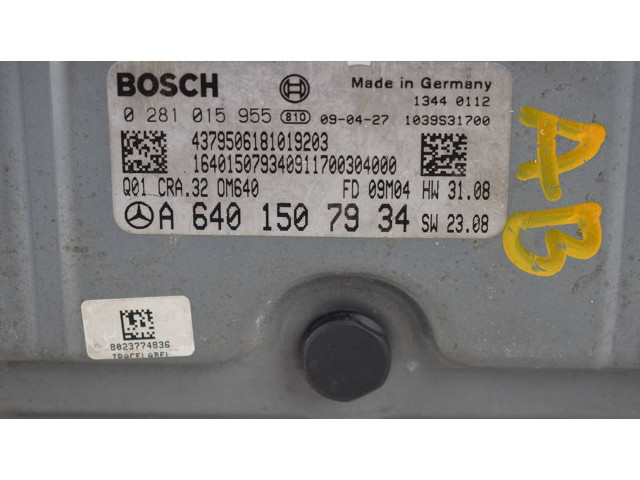 Řídící jednotka A6401507934 Mercedes-Benz B W245 2009