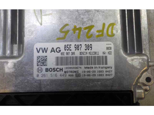 Блок управления двигателя 05E906018DAGBS, 05E907309 Audi A1