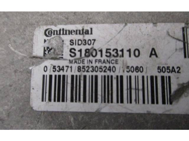 Блок управления двигателя 237104832R, 237104833R Renault Megane III