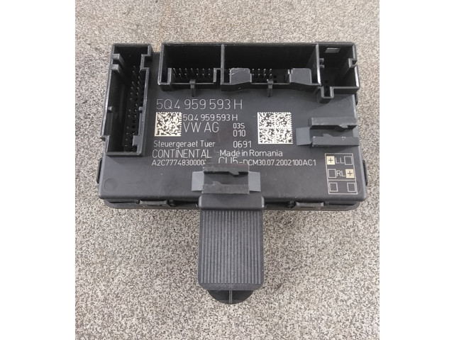 Блок комфорта 5Q4959593H, 5Q4959593H Skoda Octavia Mk4