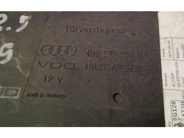 Блок комфорта 410215006, 4B0962258D   Audi A6 S6 C5 4B   