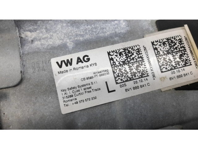 Подушка безопасности для колен 8V1880841C Audi A3 S3 8V