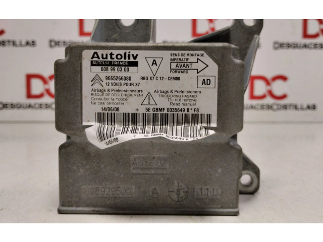 Блок подушек безопасности 9803844280   XPeng G3