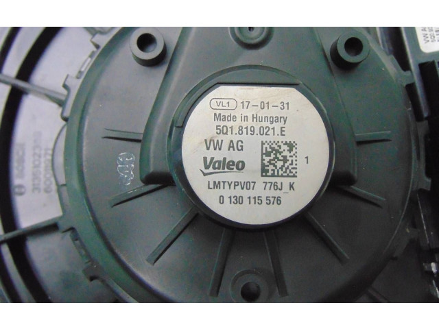 Вентилятор печки 5Q1819021E, 0130115576 Volkswagen Golf VII