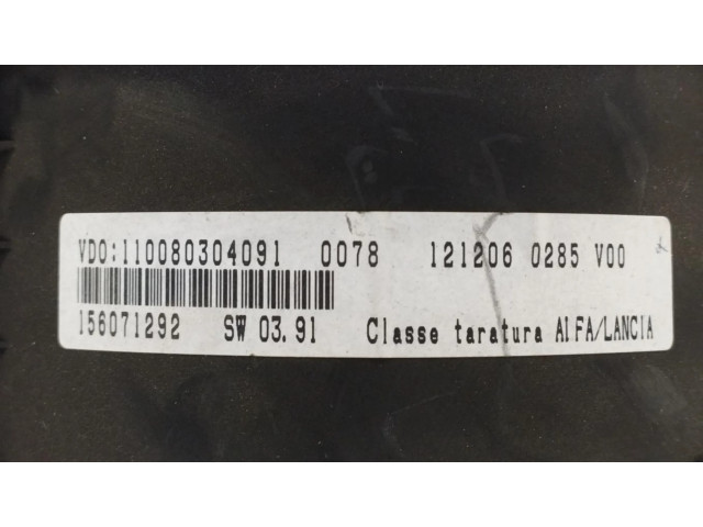 Přístrojová deska Alfa Romeo GT 156071292, CUADROINSTRUMENTOS