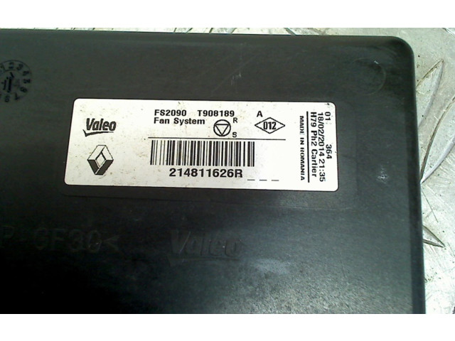 Вентилятор печки 214811626r, 214811626R Dacia Duster