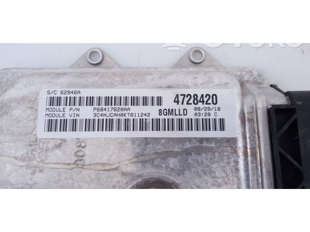 Блок управления двигателя 4728420, P68417620AA Jeep Compass