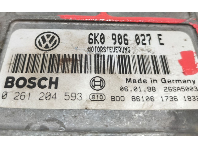 Блок управления двигателя 6K0906027E   Seat Inca (6k)