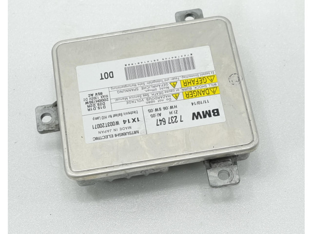 Боковая подушка безопасности 7237647, 7237647   BMW 1 F20 F21