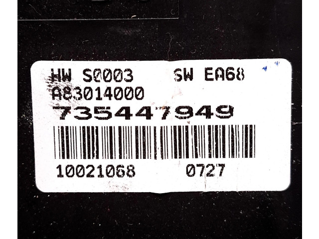 Блок управления климат-контролем 735447949, A83014000   Fiat Grande Punto