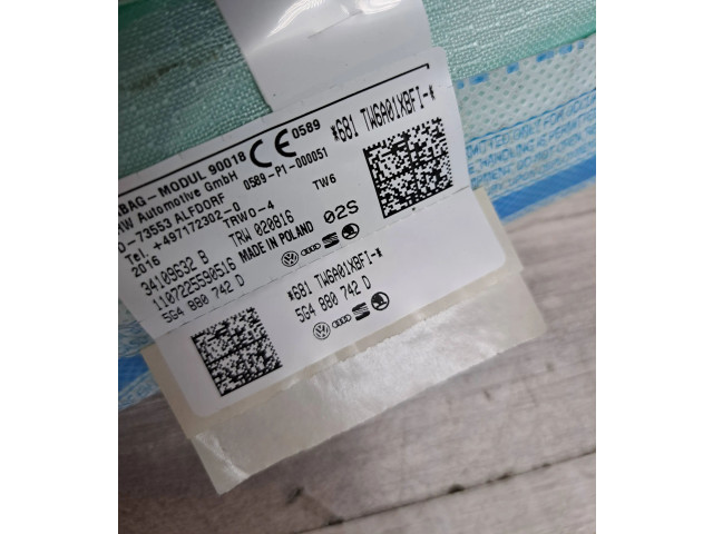 Генератор 0264008999, 0262008695 Volkswagen Golf VII