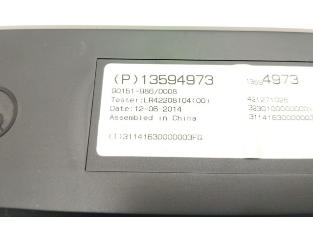 Блок управления 13594973, 421271026   Chevrolet Corvette C7