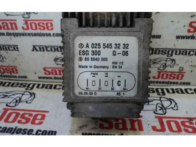 Блок управления двигателя A0255453232 Mercedes-Benz A W168