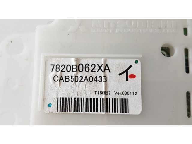 Блок управления климат-контролем 7820B062XA, T160627 Mitsubishi Outlander