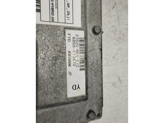 Блок управления двигателя 37820RE0E72   Honda Jazz