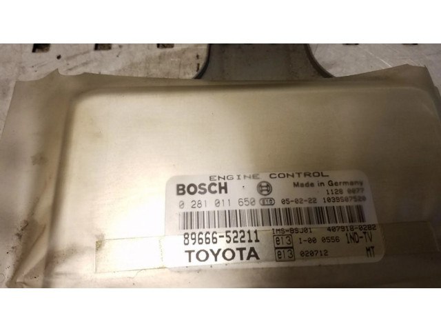 Řídící jednotka 8966652211, 896605C251 Toyota Yaris Verso 2005