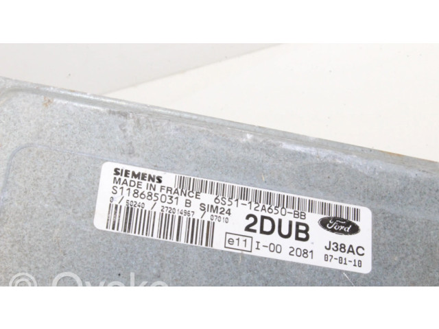 Řídící jednotka 6S5112A650BB Ford Fiesta 1986