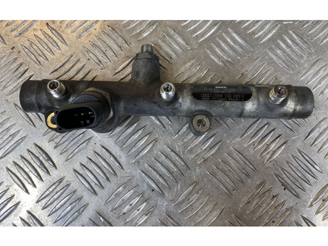 Топливная рампа 059130089K, F00R001853   Audi A6 S6 C6 4F   для двигателя BPP