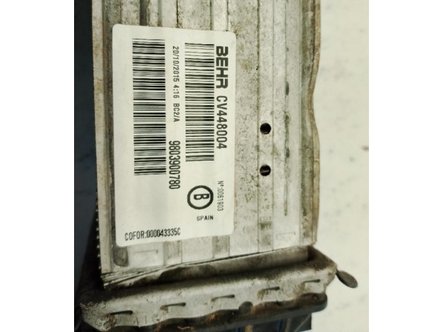 Интеркулер 9803900780 Citroen C4 Cactus