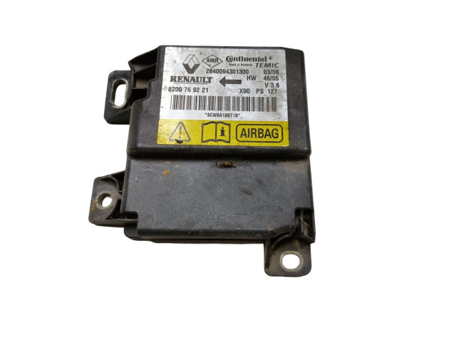 Блок подушек безопасности 8200769221 Dacia Logan I