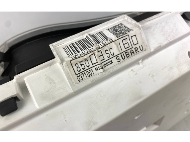 Панель приборов 85003SC160   Subaru Forester SH       