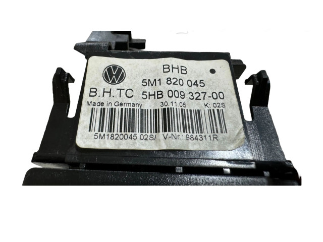 Блок управления климат-контролем 5M1820045, 5HB00932700 Volkswagen Golf Plus