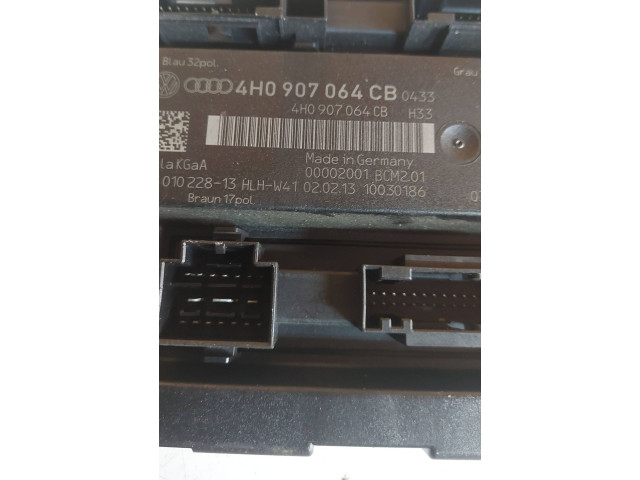 Блок управления климат-контролем 4H0907064CB, 00002001   Audi A8 S8 D4 4H