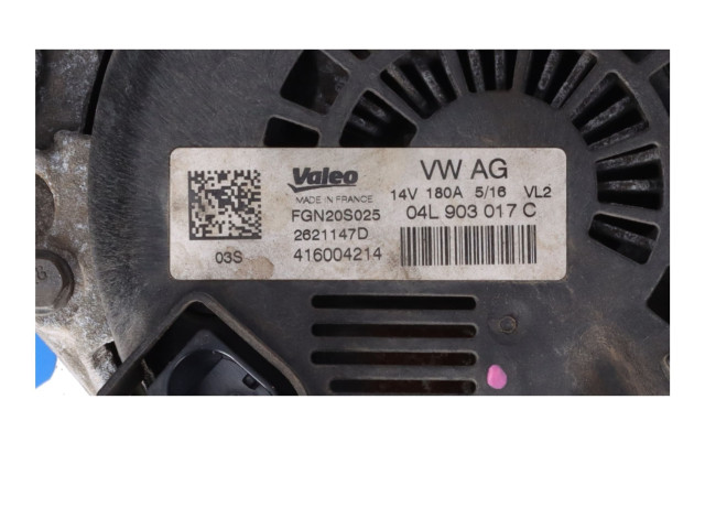 Генератор 04L903017C   Audi A6 S6 C7 4G      