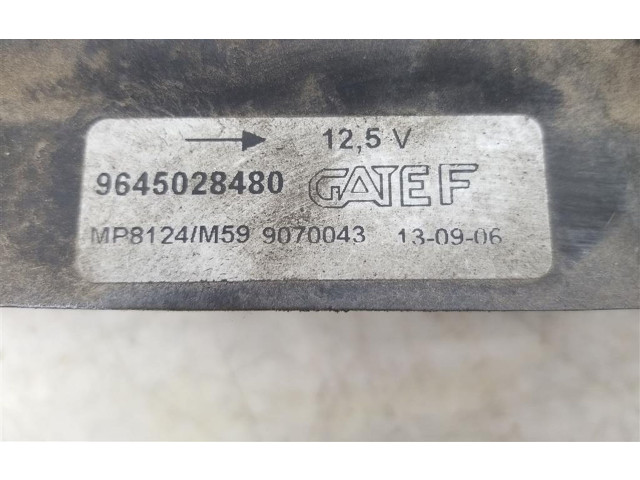 Вентилятор радиатора 9645028480 Citroen Berlingo